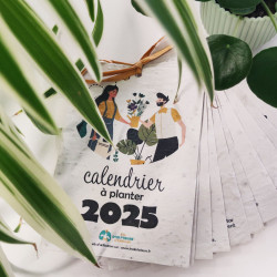 Calendrier 2025 à planter